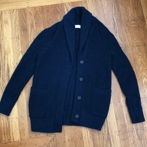 Everlane navy cardigan S
